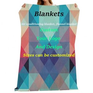 Couverture en coton 100% biologique, portable, anti-sable, avec logo personnalisé - Product Image 1