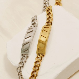 Wholesale Titanium Steel Denim Chain Bracelet for Men Minimalist Trendy Fashion Jewelry Fashion Bracelets &amp; <strong>Bangles</strong> - Product Image 2