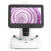 New Item 7.0 Inch IPS Panel Stand Alone Digital Microscope with Polarizer 20X - 220X 4.0 MP