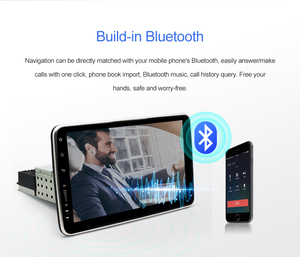 Autoradio Android 9 pouces rotatif 1 DIN 2+64G, stéréo de voiture Android simple DIN avec CarPlay & Android Auto GPS WIFI - Product Image 2