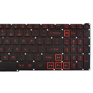 <span class=keywords><strong>Clavier</strong></span> AN515-54 pour Acer <span class=keywords><strong>Nitro</strong></span> <span class=keywords><strong>5</strong></span> AN515-54 Noir avec rétroéclairage rouge <span class=keywords><strong>Clavier</strong></span> d'ordinateur portable de jeu américain - Product Image 5