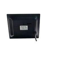 Reloj Digital Electrónico Personalizable de 8 Pulgadas con Nueva Versión de Voz, Sistema de Video MP4/AVI, Audio MP3, Marco de Plástico ABS, Interfaz de Usuario Personalizable