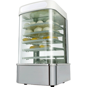 Thực Phẩm Ấm Showcase Thương Mại Nhà Hàng Khách Sạn Điện 6 Chảo Hiển Thị Thực Phẩm Ấm Tủ Điện Bain Marie Showcase - Product Image 4