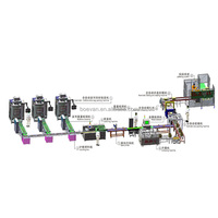 Máquinas VFFS de 1 a 16 Carriles, 160 ppm, Máquina Empacadora de Rollos de Papel y Película Multivía para Palitos de Azúcar de 3g y 10g, Fabricante en China