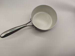 <span class=keywords><strong>Casserole</strong></span> en céramique antiadhésive, <span class=keywords><strong>casserole</strong></span> à lait en aluminium avec poignée en acier inoxydable, compatible avec les cuisinières à <span class=keywords><strong>induction</strong></span> et à gaz - Product Image 4