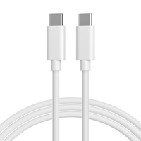 Cable USB C a USB C de Carga Rápida PD de 60W para iPhone 17 16 15 Pro Max, Samsung Galaxy S26 S25 Ultra, iPad Pro, MacBook Air