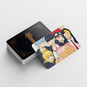 92 unids/caja de dibujos animados <span class=keywords><strong>Mashle</strong></span>: Magic and Muscles 60PCs Lomo Card 32PCS Stickers Cosplay Props Collectible Paper Anime Cards - Product Image 4