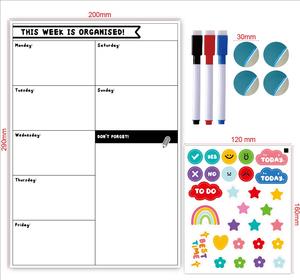 Aimants de réfrigérateur faciles à effacer pour enfants Logo personnalisé écologique sûr jouet cadeau d'éducation précoce pour les enfants - Product Image 5