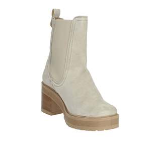 Bottines pour femmes Ice Heel 41 en daim, style Chelsea, plateforme, talon bloc - Product Image 5