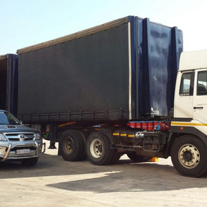 Bâches en polyester vinyle PVC résistantes, bâche imperméable ignifuge, couverture de camion avec œillets et anneaux en D - Product Image 5