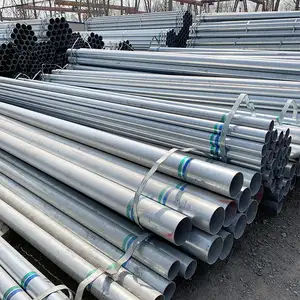 Steel pipe manufacturer's spot high zinc layer DN125 hot-dip galvanized steel pipe