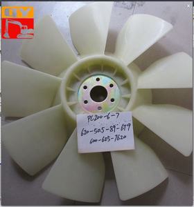 ใบพัดพัดลมเครื่องยนต์ PC200-8พัดลมระบายความร้อนเครื่องยนต์ดีเซล600-625-7620 SAA6D107 - Product Image 2