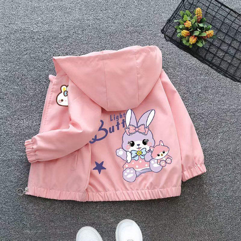 Kawaii Pink Bunny Jacket Japanese Women's Winter Jacket Kawaii - Main Image