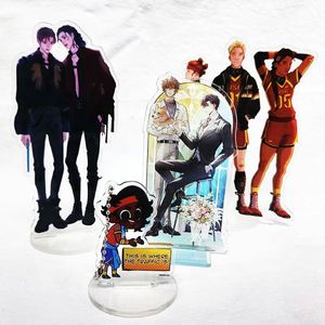 Support de présentation personnalisé en plastique acrylique pour figurines de dessins animés et d'anime, idéal pour les cadeaux d'affaires et les créations artisanales en plastique - Product Image 6