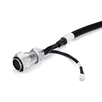 Connecteur métallique circulaire multipolaires pour câble, 6 broches, 22AWG, 300V, VW-1, CE, pour conduit ondulé en PVC, machine industrielle, OEM