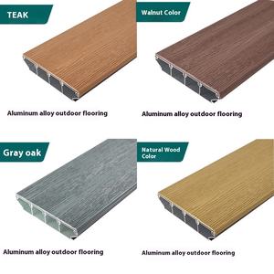 Plancher de <span class=keywords><strong>terrasse</strong></span> extérieur en aluminium moderne, imperméable, antidérapant, carré, <span class=keywords><strong>pour</strong></span> jardin, <span class=keywords><strong>terrasse</strong></span>, cour, site panoramique - Product Image 4