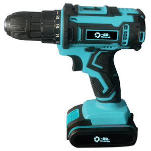 내구성 오래 지속되는 하이 퀄리티 무선 드릴 브러시 모터 가변 속도 배터리 구동 OEM 다기능 전동 공구 - Product Image 1