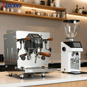 Máquina de Café Espresso Naixer de 2000W con Doble Caldera, Bomba Rotativa de 110V y 9 Bares, Semiautomática para Cafetería - Product Image 1