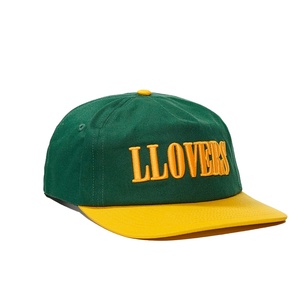 หมวกผ้าฝ้ายปักโลโก้แบบกำหนดเอง 5 แผง ปีกโค้งเล็กน้อย แบบ Snapback - Product Image 5