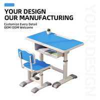 Bureau et chaise ergonomiques écologiques pour étudiants, ensemble de chaises et tables d'école de qualité supérieure, vente en gros, table de classe avec rangement