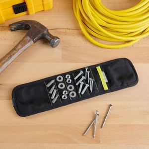 BSCI Factory <b>Wrap</b>-It <b>Storage</b> Magnetic Wristband Versatile Professional Tool Belt Screw Holder Great <b>Gift</b> Stocking Stuffer - Product Image 5