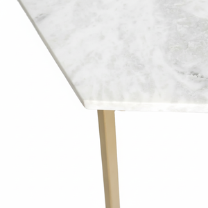 Trendy Hex 2025 Mesa auxiliar de metal Muebles de metal Mesa de centro de mármol Barato Asequible Últimas miradas modernas Venta caliente 2025 - Product Image 1