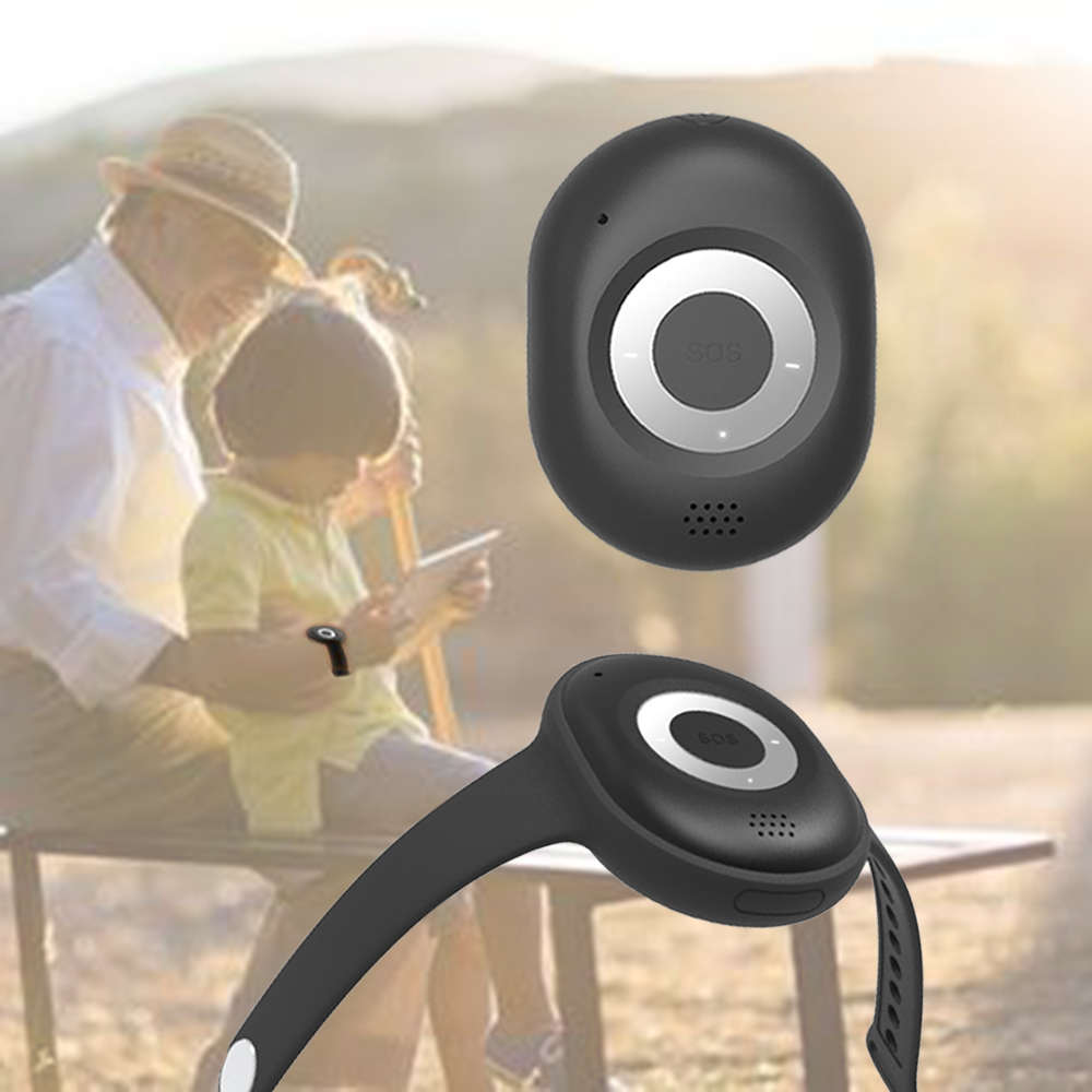 Senioren Fall Detectie Ouderen Veiligheid Sos Alarm Knop 3G 4G (Optie) lte Gps Sos Horloge Persoonlijke Gps Tracker Gps Tracking Device