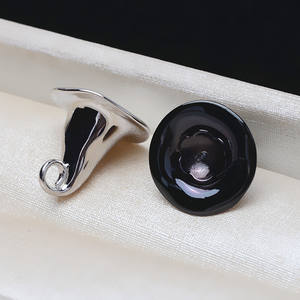 Pendentif baroque en argent S925 fait main, perle DIY polyvalente, petit diable, extraterrestre, plateau vide, 3855, accessoires et composants de bijoux - Product Image 4