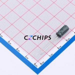 GF101M016C110B000 Through-Hole <b>Aluminum</b> <b>Electrolytic</b> <b>Capacitor</b> Through hole,D5xL11mm 100uF 20% 16V 210mA-100kHz - Product Image 2