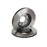 Kit de Conversión de Discos de Freno Delanteros Ranurados y Perforados S18D3501075 para Vehículos de Nueva Energía, Repuestos para Chery