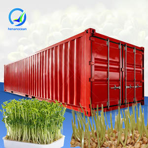 Système de culture automatique de fourrage d'orge et de haricots OCEAN, machine hydroponique pour la germination de haricots mungo - Product Image 1