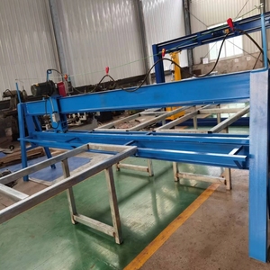 Machine de formage de portes à enroulement de type australien, machine à fabriquer des portes à enroulement de type australien, machine à fabriquer des carreaux de terrazzo - Product Image 2
