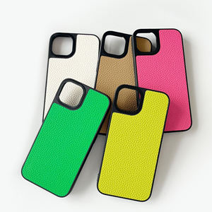 Cover per telefono cellulare custodie in pelle Plain Lichee per <span class=keywords><strong>iPhone</strong></span> 17 16 15 <span class=keywords><strong>11</strong></span> 12 13 Max <span class=keywords><strong>custodia</strong></span> <span class=keywords><strong>protettiva</strong></span> morbida per 14 Pro 17Air - Product Image 2