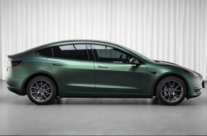 Film vinyle pour voiture ultra métallisé vert noirâtre en stock, vente en gros, film de protection anti-rayures pour carrosserie, couverture intégrale sans bords, peinture vinyle - Product Image 5