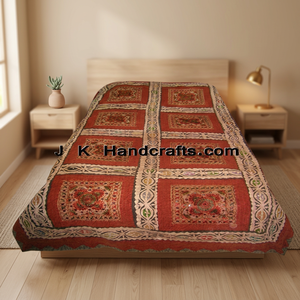 Colchas bohemias indias hechas a mano - Product Image 4