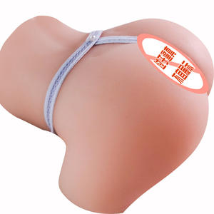 Yetişkin Bebekleri Telaffuzu Yarım Gövdeli Büyük Kalçalı Vajinal Anal Çift Kanallı Güçlü Titreşimli Gerçek Dokunuşlu Mastürbasyon Oyuncağı Seks Bebeği - Product Image 3