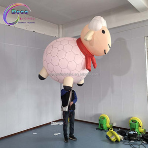 Dernier modèle <span class=keywords><strong>de</strong></span> marionnette gonflable à main en forme <span class=keywords><strong>de</strong></span> mouton pour <span class=keywords><strong>défilé</strong></span> <span class=keywords><strong>de</strong></span> carnaval - Product Image 3