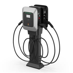 Starcharge Saturn IP54 2 x22kW/2 x 32A max. CE-RED CB UKCA RCM WPC NTC OCPP 1.6J AC EV <b>Charging</b> Station - Product Image 1