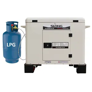 E. Klong merk silent 1000w generator lpg generator gas alami
