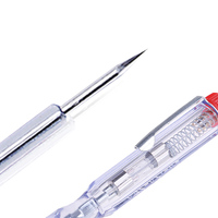 Outil de stylo de testeur de tension électrique de Circuit automatique de voiture DC 6-12V avec 10 pièces outil de sonde de Circuit automatique de fusible de lame