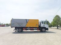 Camion de collecte des déchets Dongfeng Produit à crochet de levage Camion à ordures de levage à grand bras
