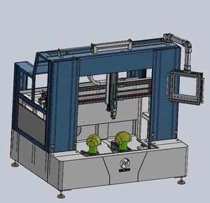 Chất lượng cao năm trục an toàn ach Mũ bảo hiểm CO2 máy cắt <span class=keywords><strong>laser</strong></span> Aramid Đào Tạo Vật liệu cho Gỗ Kim Loại hỗ trợ ai/BMP - Product Image 3