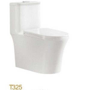 <span class=keywords><strong>WC</strong></span> Monoblocco in Ceramica Moderno con Doppio Scarico, per Bagni di Piccole <span class=keywords><strong>Dimensioni</strong></span>, Scarico a S, Risparmio Idrico e Anti-Odore - Product Image 1