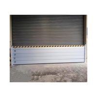 Système de barrière anti-inondation en alliage d'aluminium robuste, système de contrôle de l'eau, protection des bâtiments industriels et commerciaux
