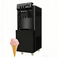 Nouvelle Machine à Glace Portable 220V avec Roues, pour Farine et Matières Premières, Usage Commercial, Haute Productivité, Événements Extérieurs, Déplacement Facile, Stable