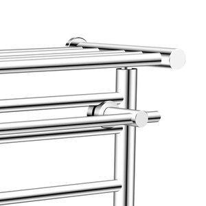Sèche-serviettes électrique mural moderne en acier doux chromé, plus <span class=keywords><strong>de</strong></span> 60 cm, pour salle <span class=keywords><strong>de</strong></span> bain - Product Image 6