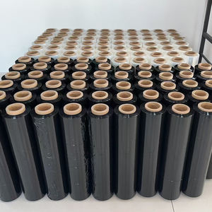 भारी शुल्क पारदर्शी ब्लैक एलएलसी पैलेट रैप खिंचाव फिल्म रोल 80 गेज 18 "1000ft 1500ft - Product Image 5