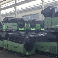 Machine de criblage mobile TAVOL pour le recyclage des sols agricoles et du compost