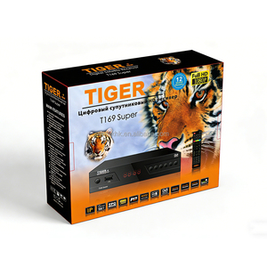 Receptor de TV Satelital Digital TIGER NUEVO Full HD 1080P DVB-S2, Decodificador Compatible con USB WiFi HD - Product Image 4