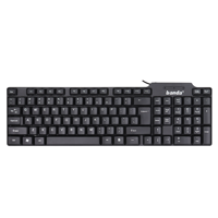 Ensemble souris et clavier filaire, fournitures d'usine, USB, ordinateur de bureau, bureau, souris et clavier d'affaires